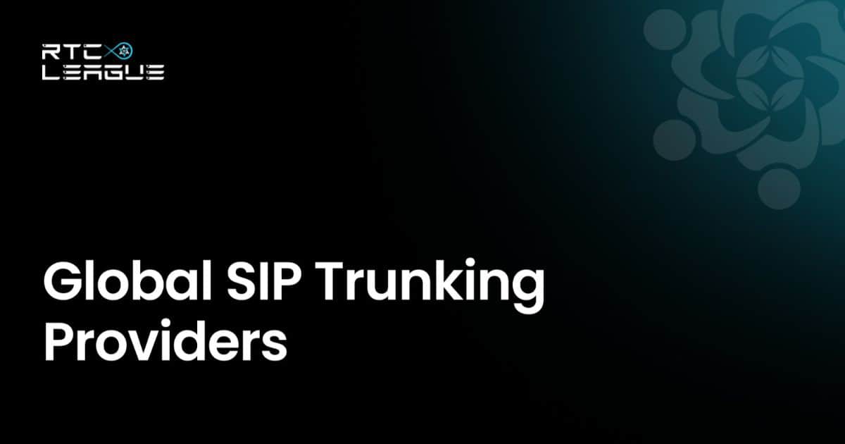 RTC LEAGUE Offers Global SIP Trunking Services