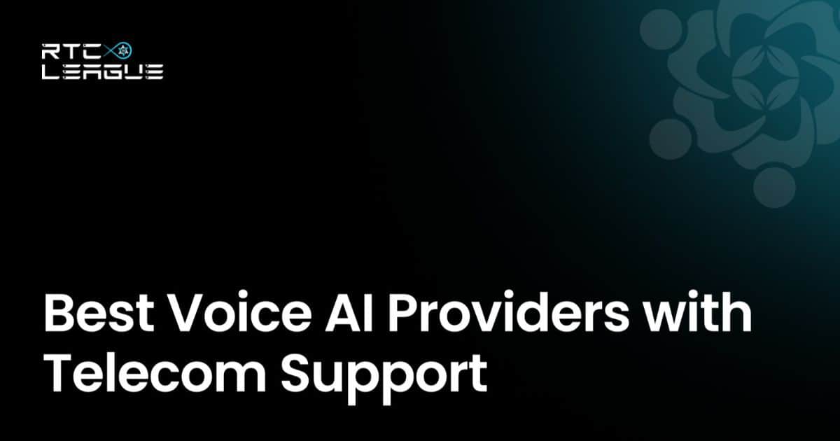 The Best Global Voice AI Providers with Telecom Support: 2026 Guide