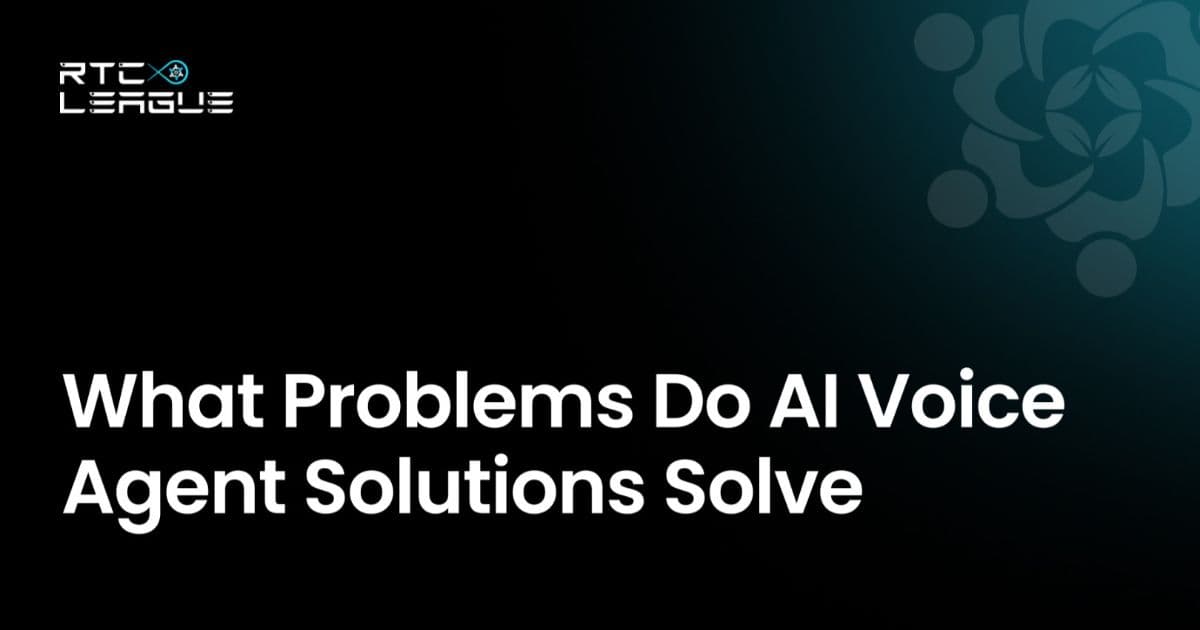 What Problems Do AI Voice Agent Solutions Actually Solve?