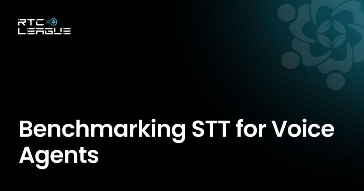 Benchmarking STT for Voice Agents: A Complete 2026 Guide